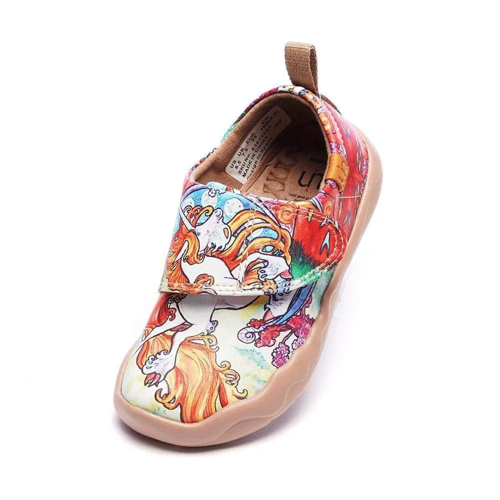 -Unicorn- Kid Microfiber Leather Shoes