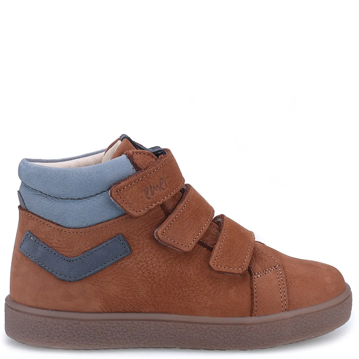 (2777A) Emel Brown velcro trainers