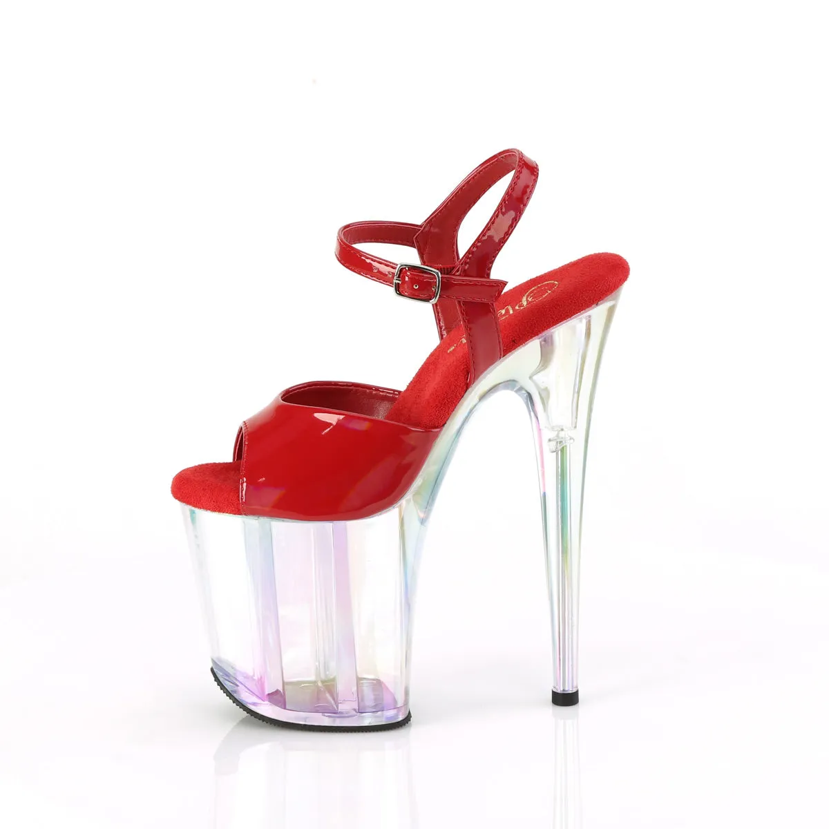 8 Inch Heel FLAMINGO-809HT Red Holo