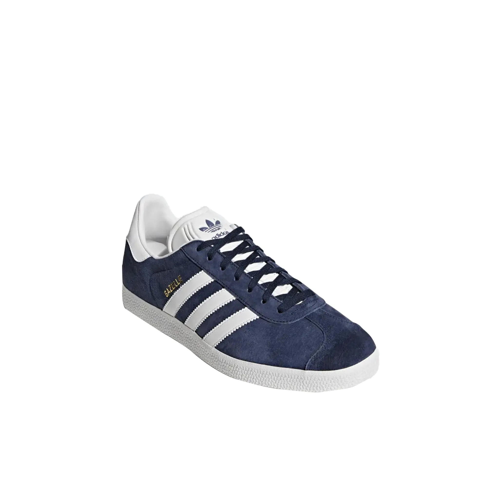 Adidas Gazelle Lace-Up Blue Suede Leather Mens Trainers BB5478