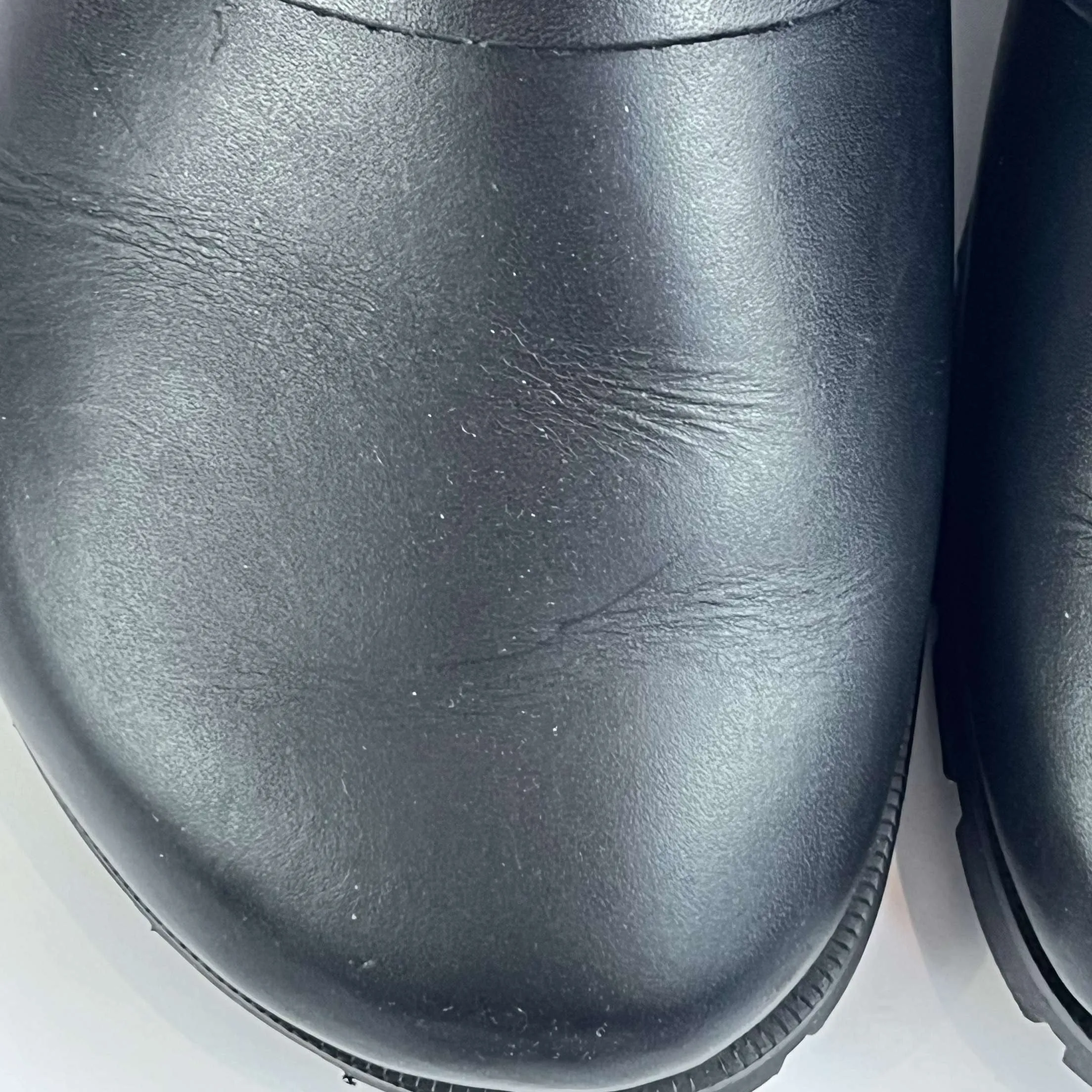 A.P.C. Brand New 295 Black Danny Leather Mules 38