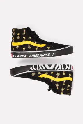 Aries x Vans Hi Shoes Black