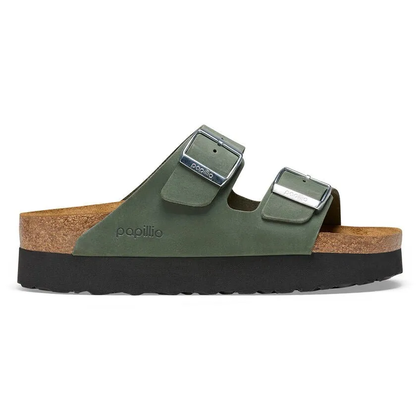 Arizona Platform Nubuck Leather