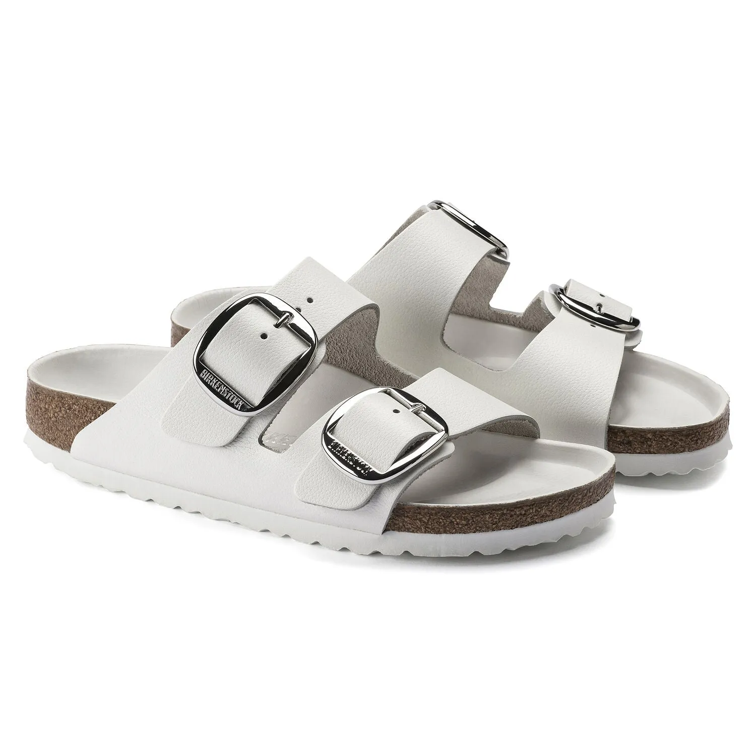 Birkenstock Women's Arizona Big Buckle Leather (White - Narrow Fit)