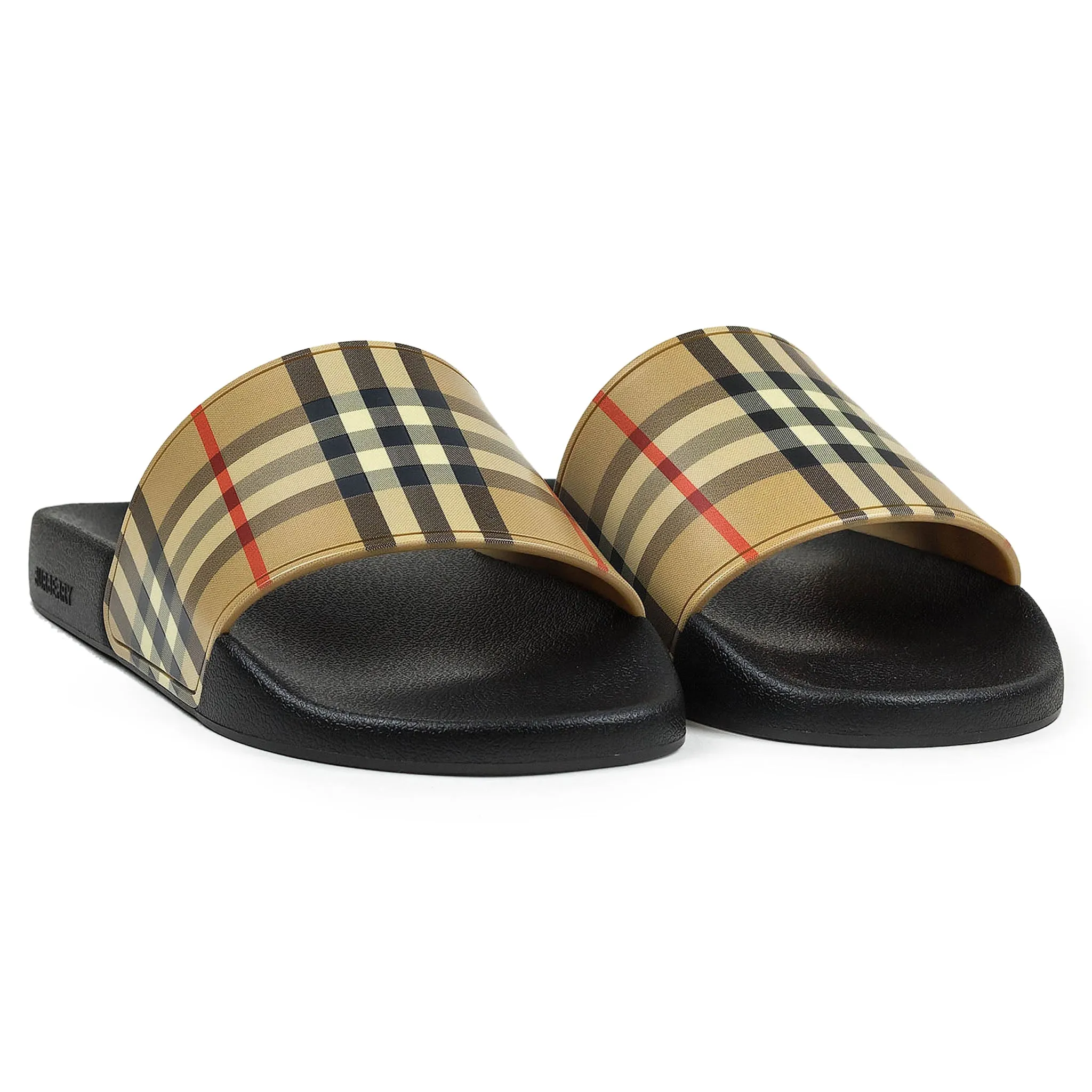 Burberry Furley Beige Slides