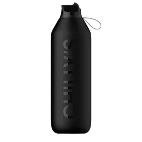 Chillys Series 2 Flip Bottle 1L Abyss Black