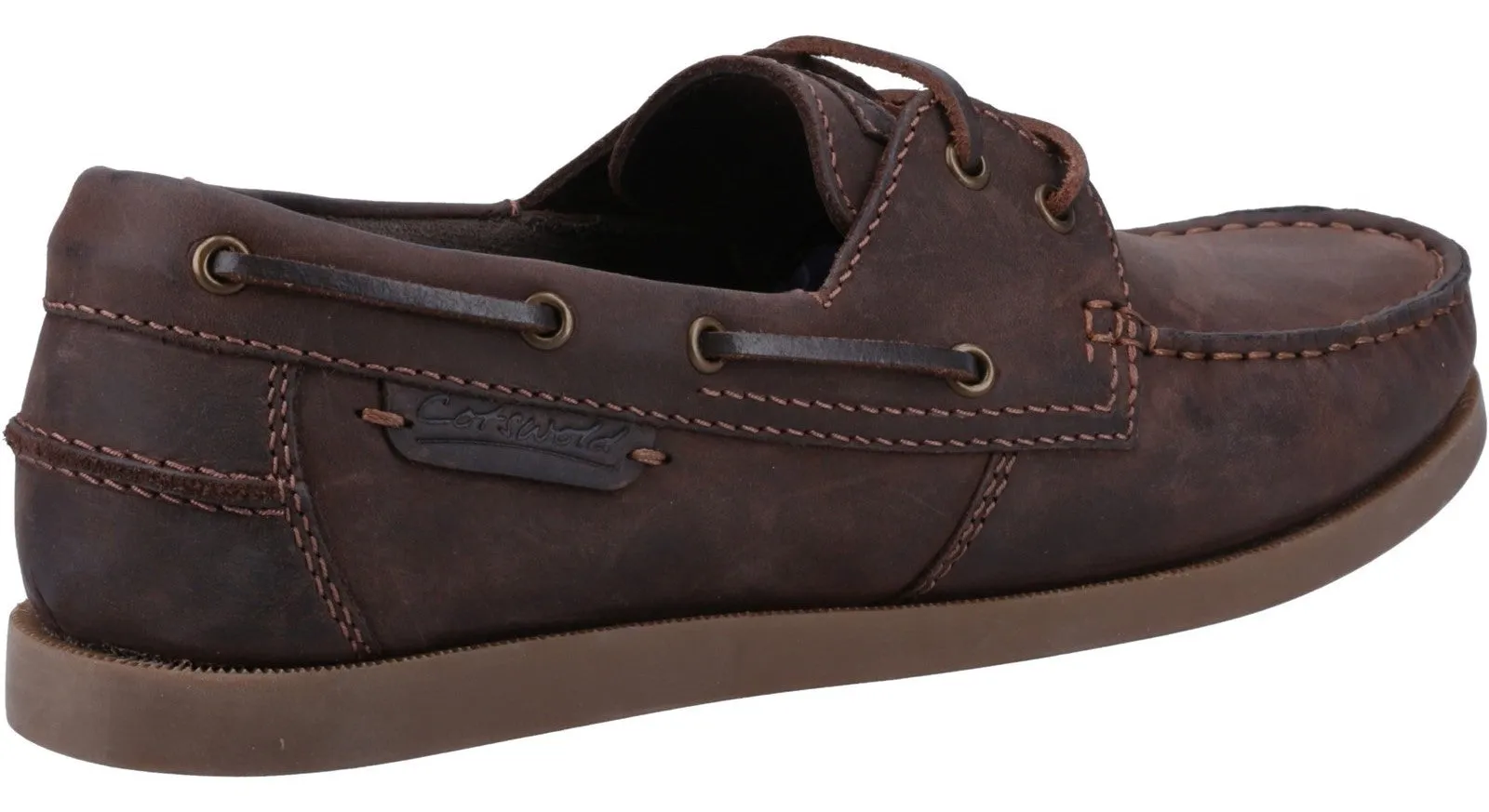 Cotswold Waterlane Womens Leather Boat Shoe