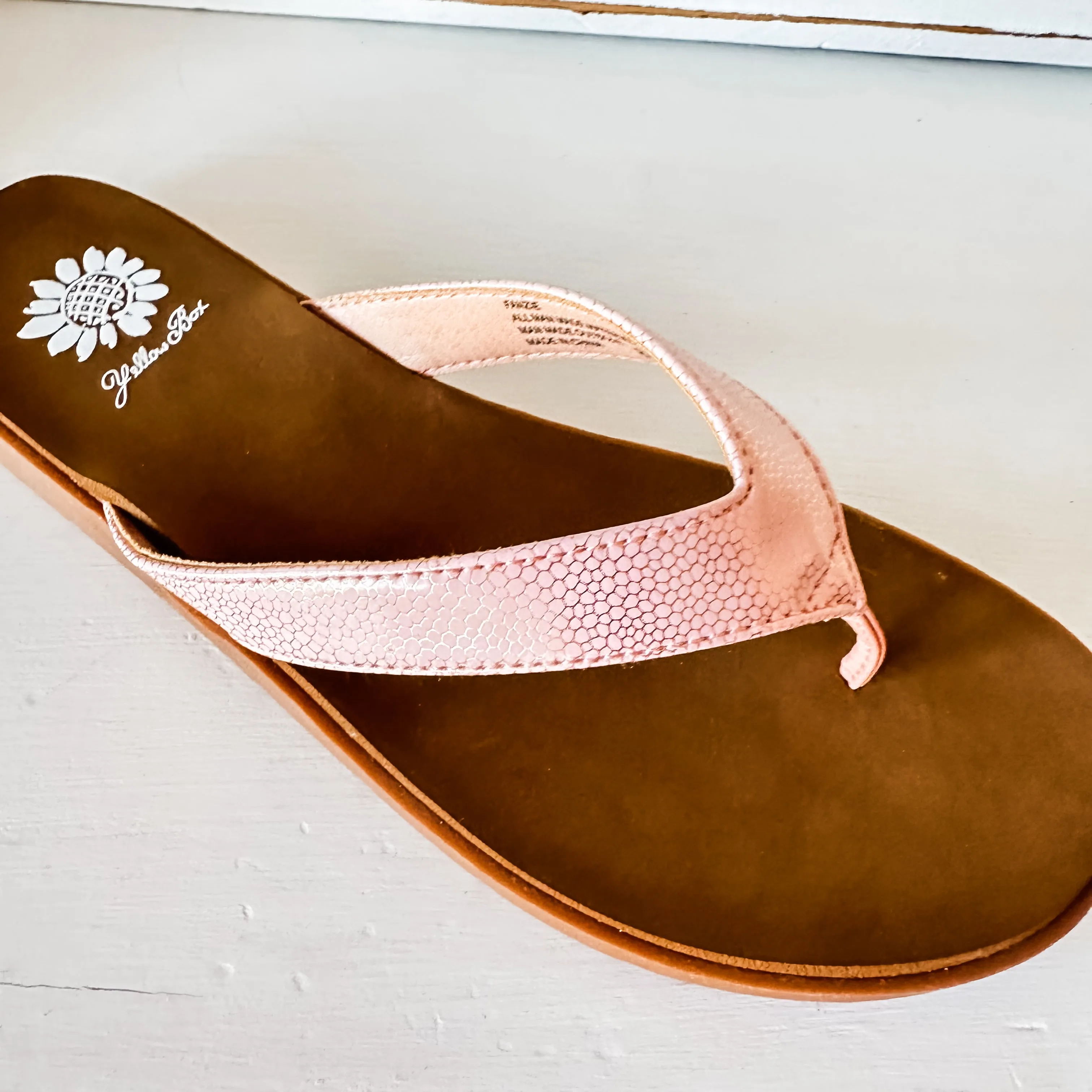 Fanzie Flance Flip Flop Sandal - Coral