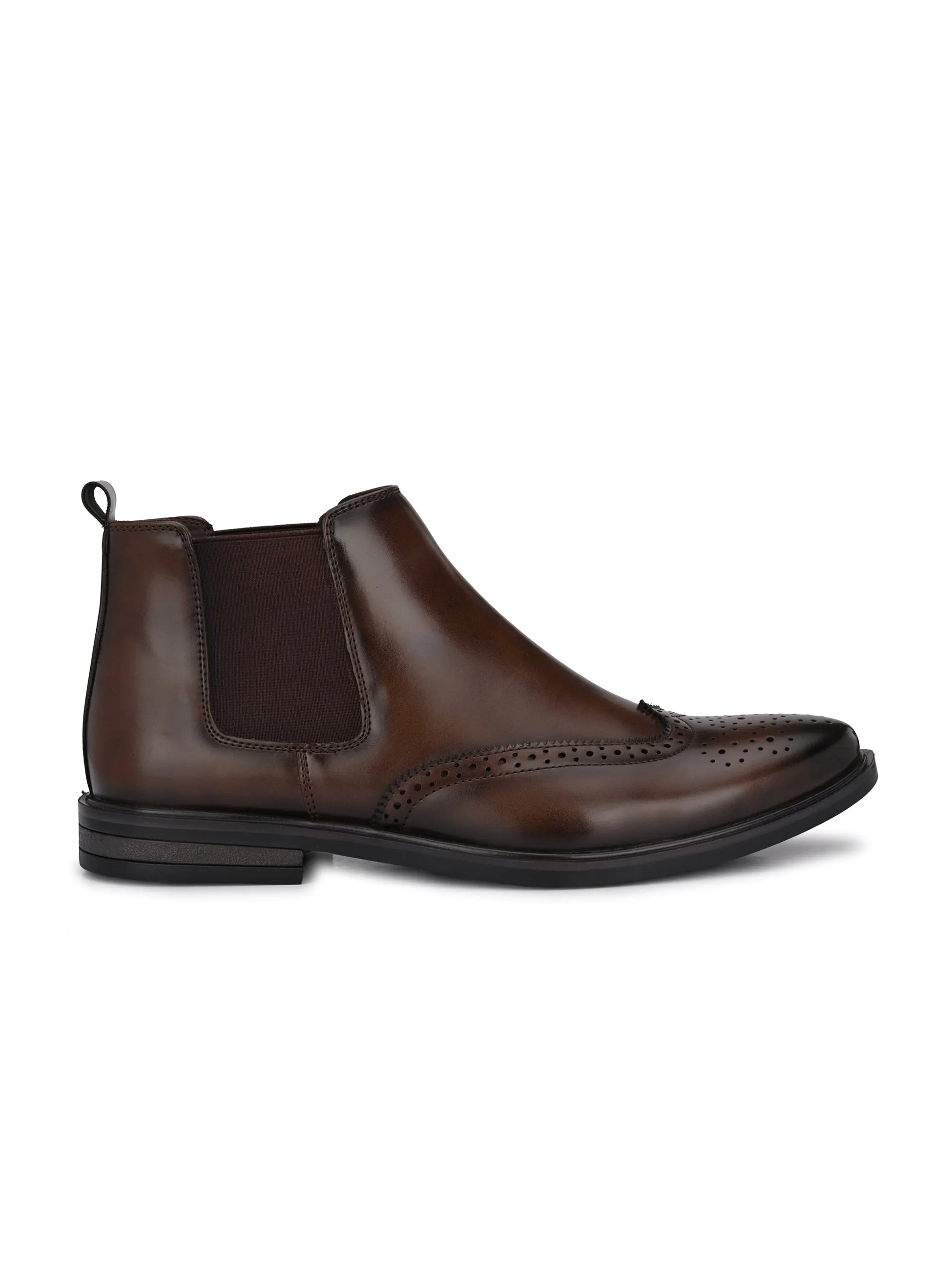 Hague Brown Chelsea Boots