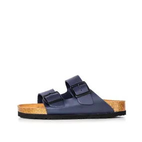 HIBISCUS NAVY CORK SANDAL