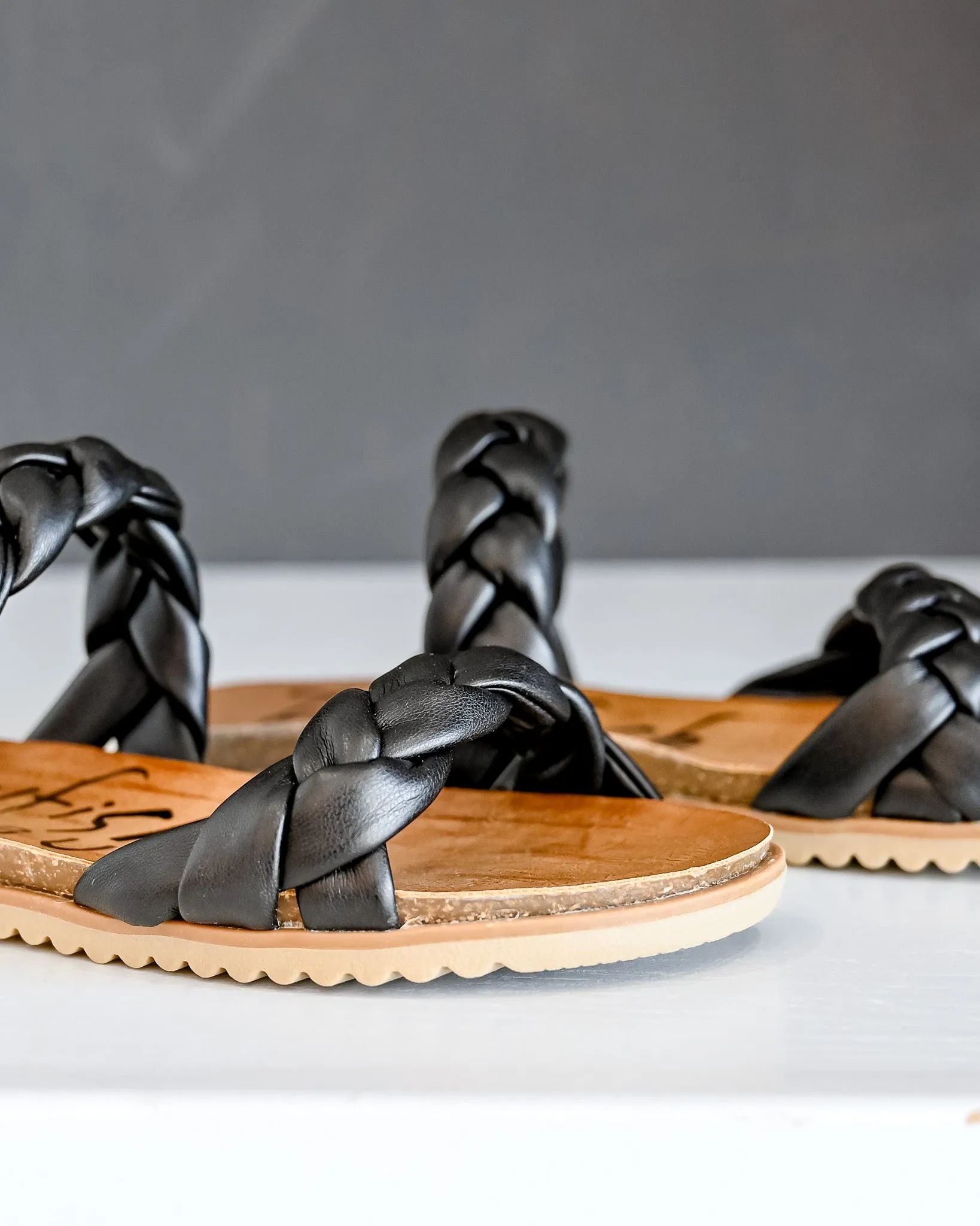 Mariana Braided 2-Strap Sandals