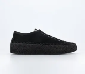 Mens Clarks Originals Caravan Low Black Combi