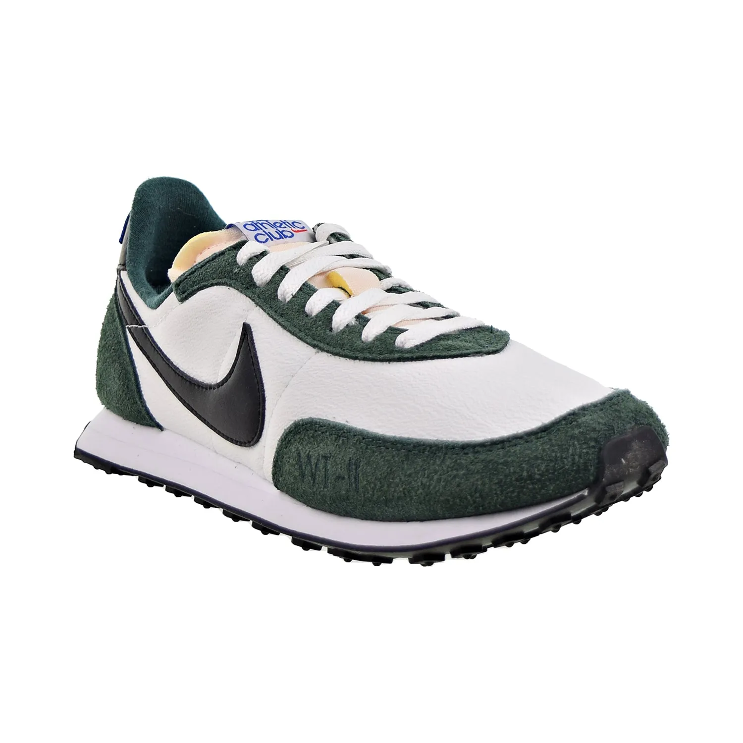 Nike Waffle Trainer 2 Athletic Club Men's Shoes White-Pro Green-Black