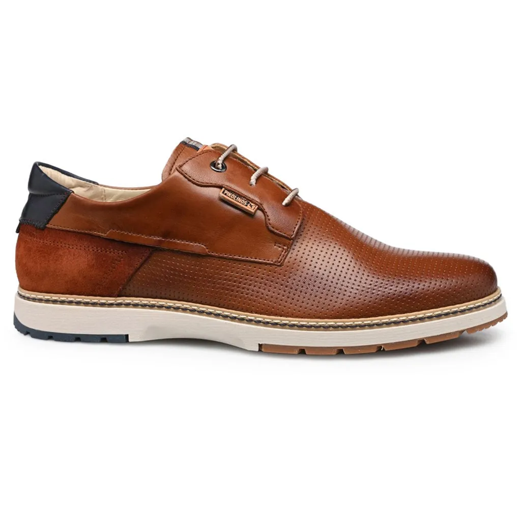 Olvera Leather Men's Smart Derby Shoes