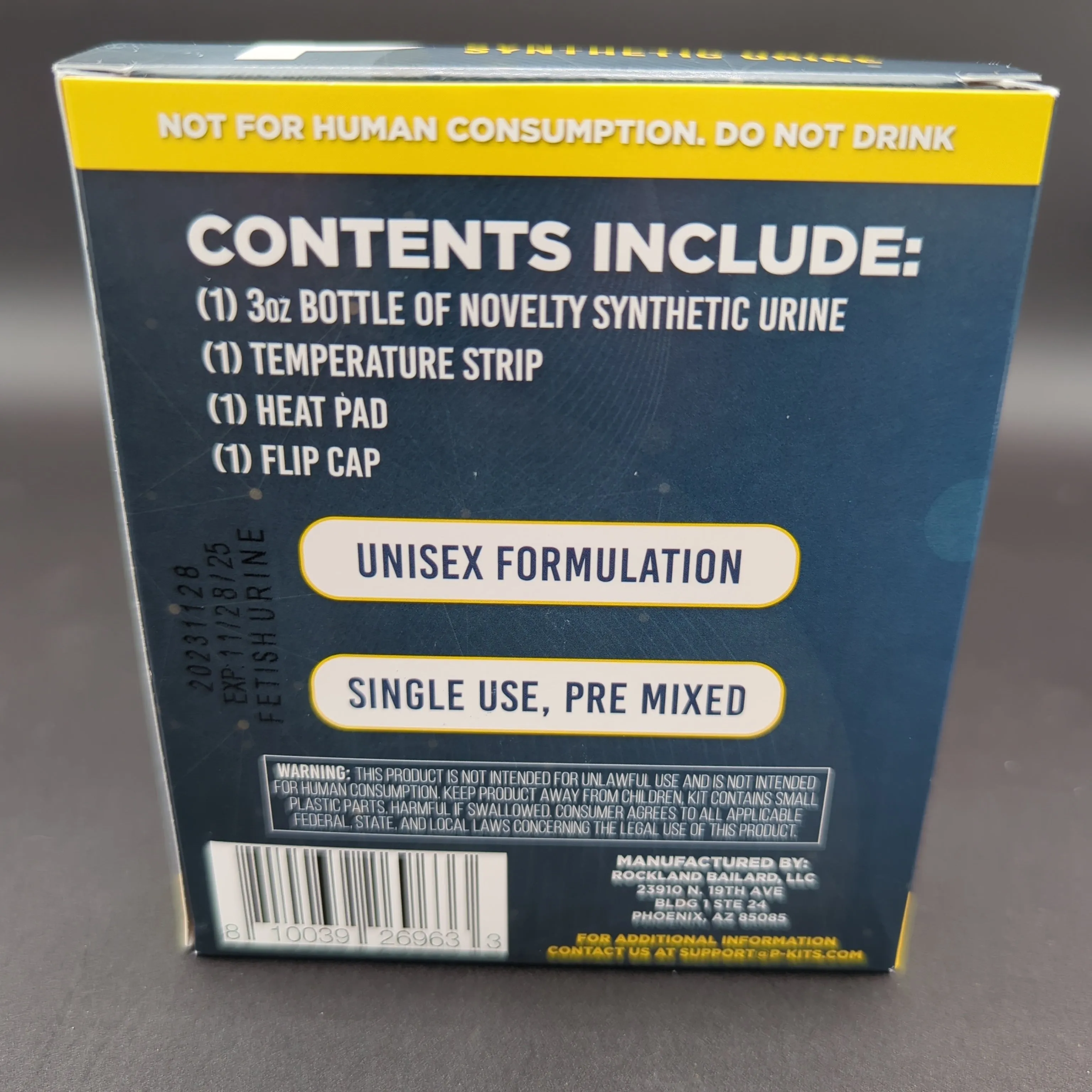 P Novelty Sythetic Fetish Urine