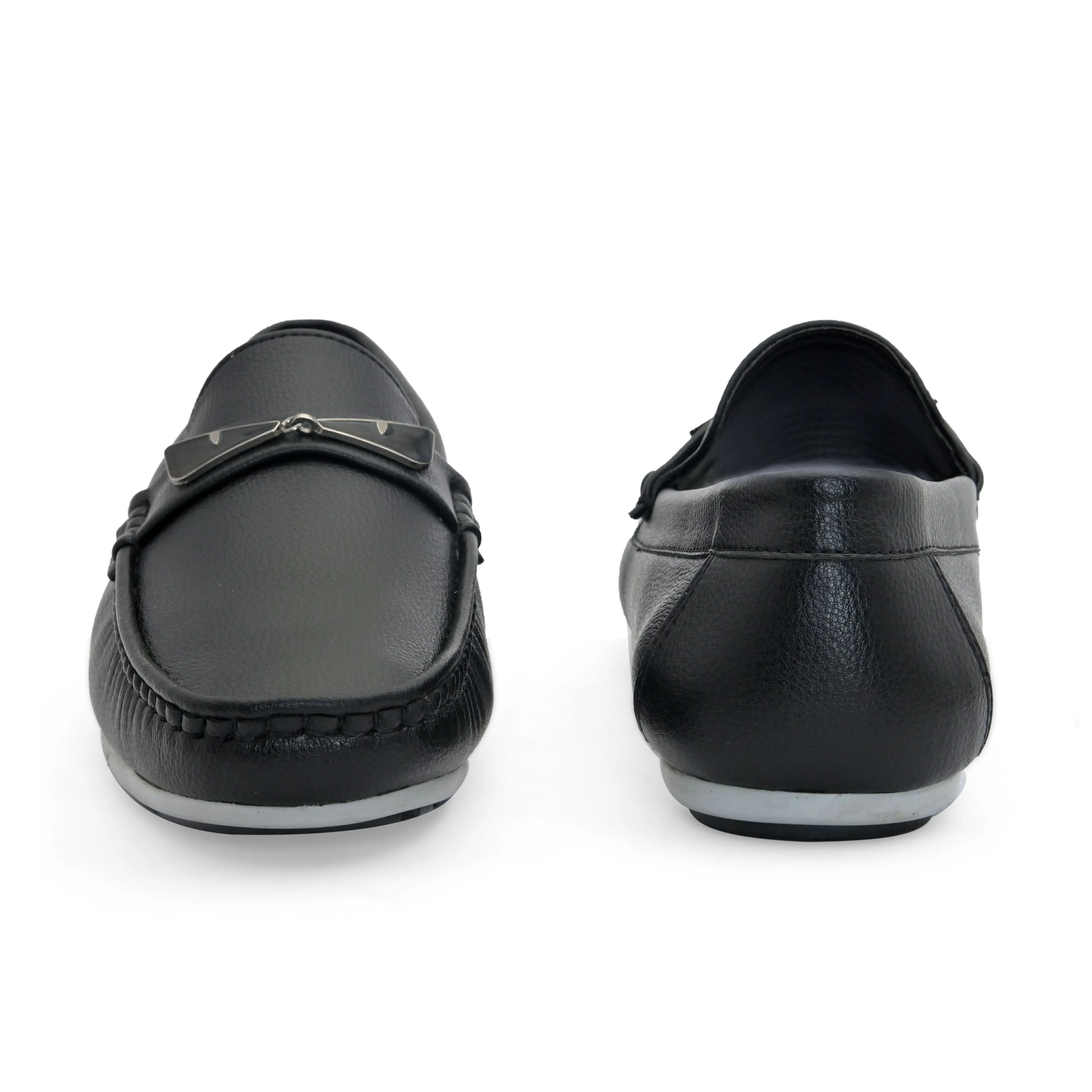 Peek Black Driving Loafers