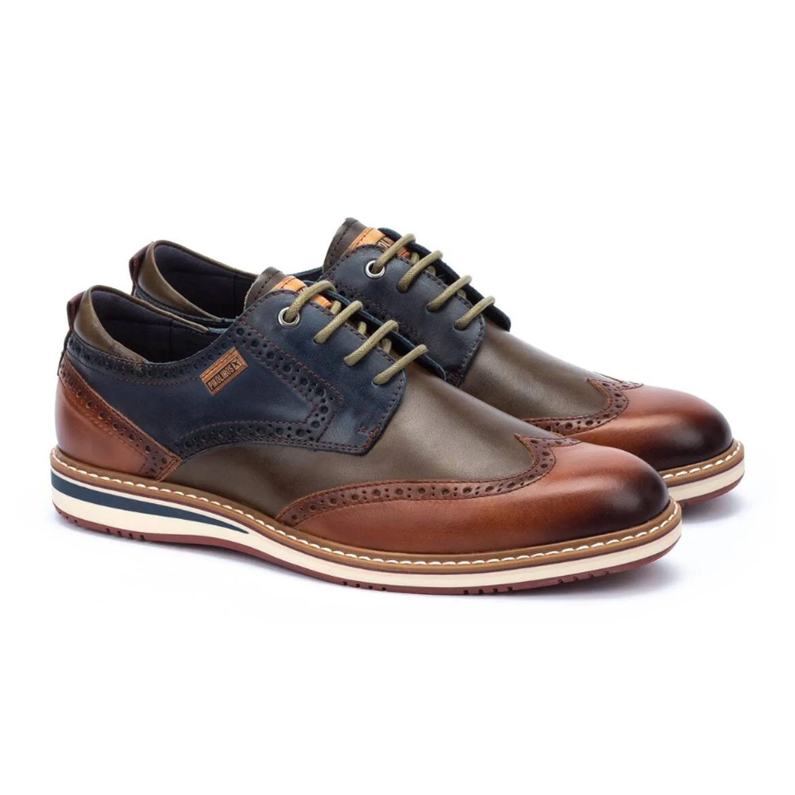 Pikolinos Avila M1T-4191C1 Oxford (Men) - Brandy