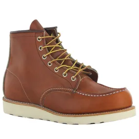 Red Wing Moc Lug 875 Brown Mens Boots - UK 10.5