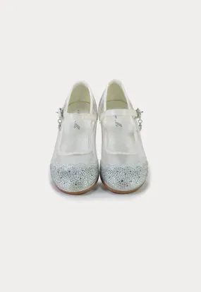 Strass Transparent Party Flat Shoes