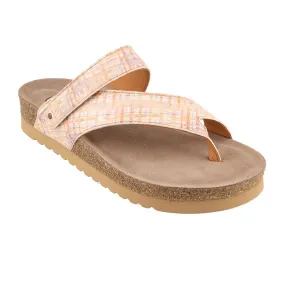 Taos Lola Thong Sandal (Women) - Shell Pink Multi