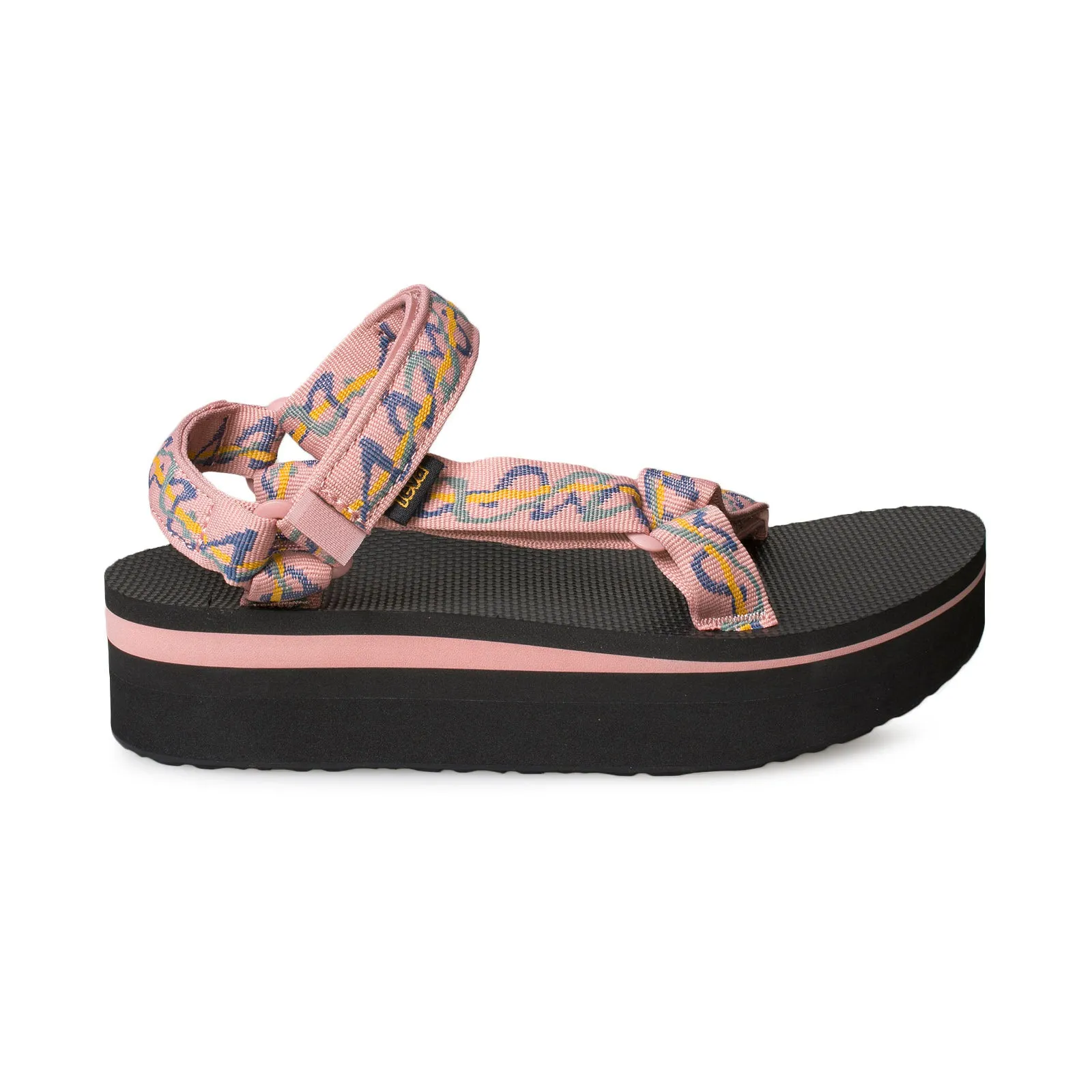 Teva Flatform Universal Ziggy Rose Tan Sandals - Women's