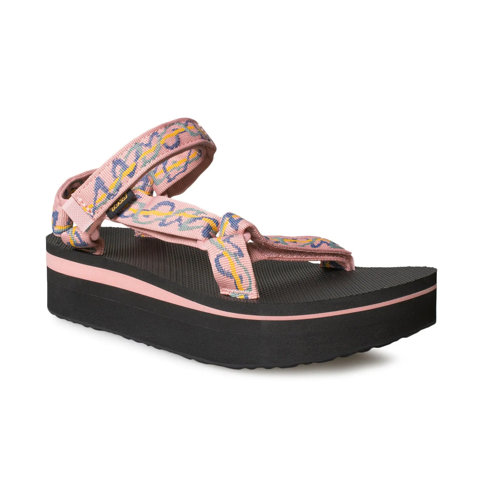 Teva Flatform Universal Ziggy Rose Tan Sandals - Women's