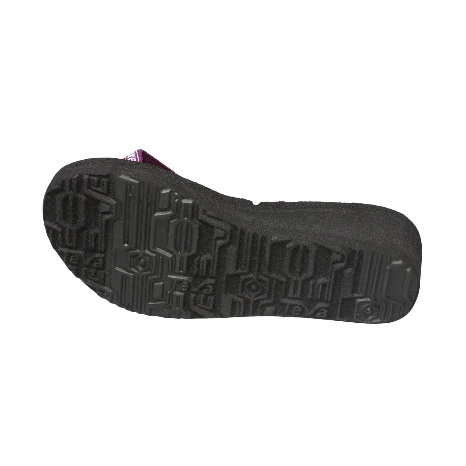 Teva Mush Mandalyn Ola 2 Lydia Dark Purple Wegde Sandals - Women's