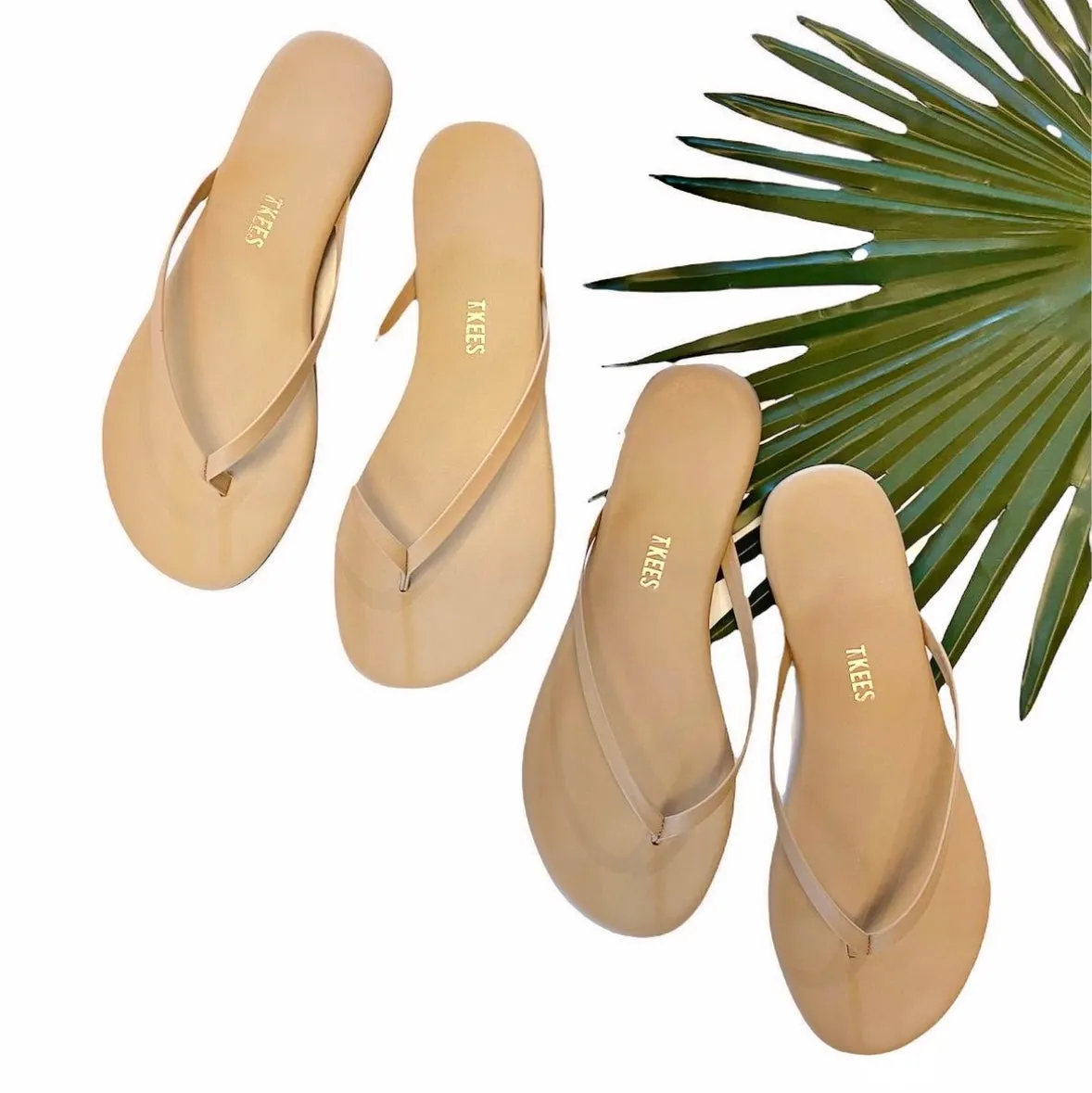 Thong Flip Flop in sunkissed by TKEES