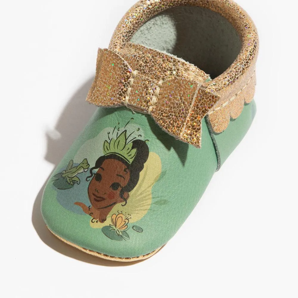 Tiana Bow Baby Shoe