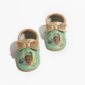 Tiana Bow Baby Shoe