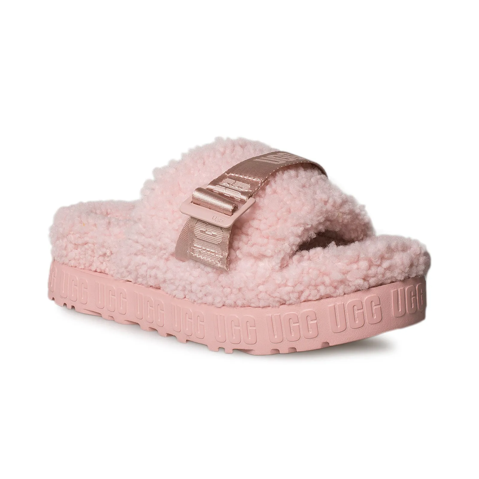 UGG Fluffita Pink Cloud Slippers - Women's