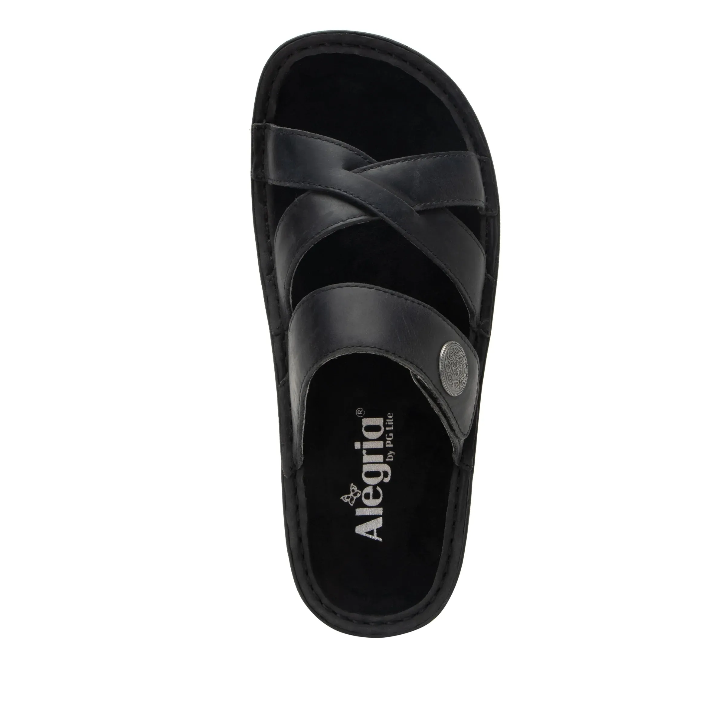 Victoriah Oiled Black Sandal