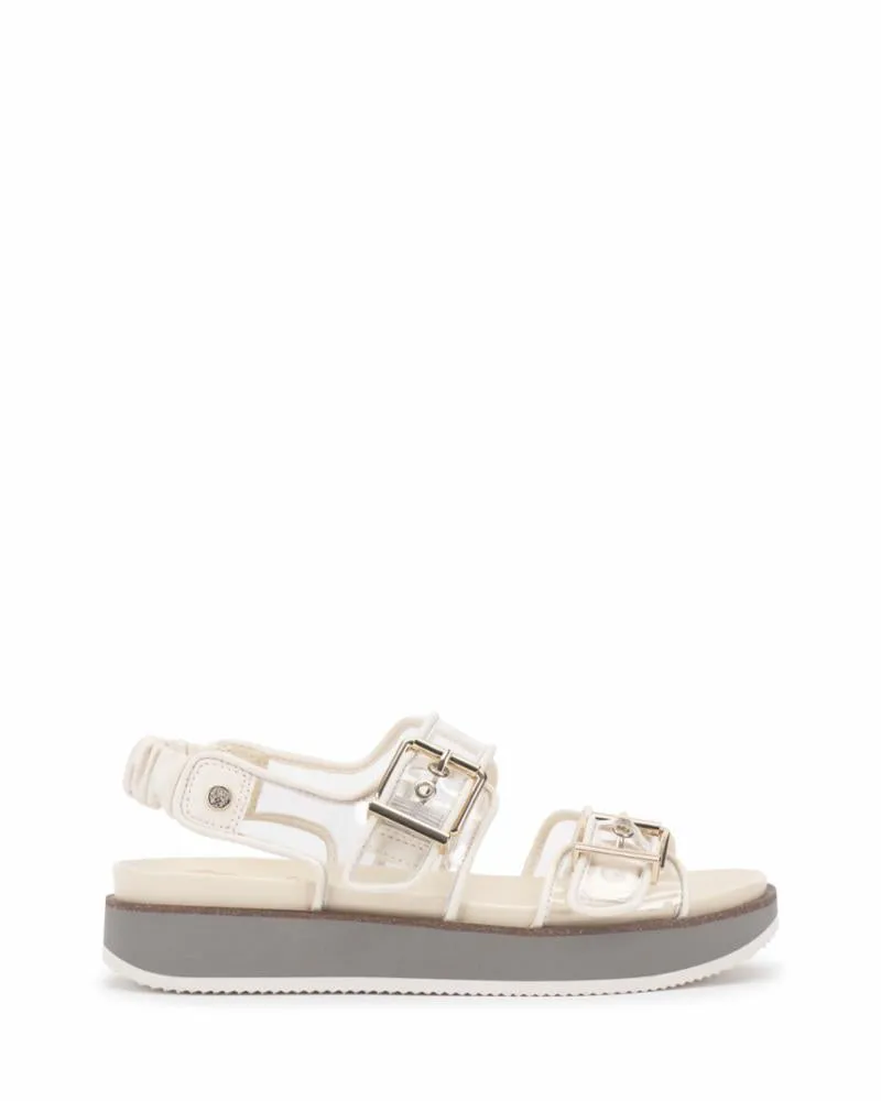 Vince Camuto ANIVAY CLEAR COCONUT CREAM/PVC BABY S