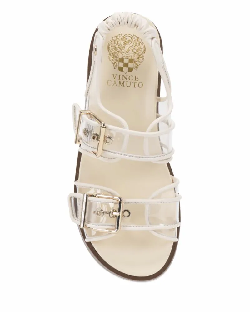 Vince Camuto ANIVAY CLEAR COCONUT CREAM/PVC BABY S