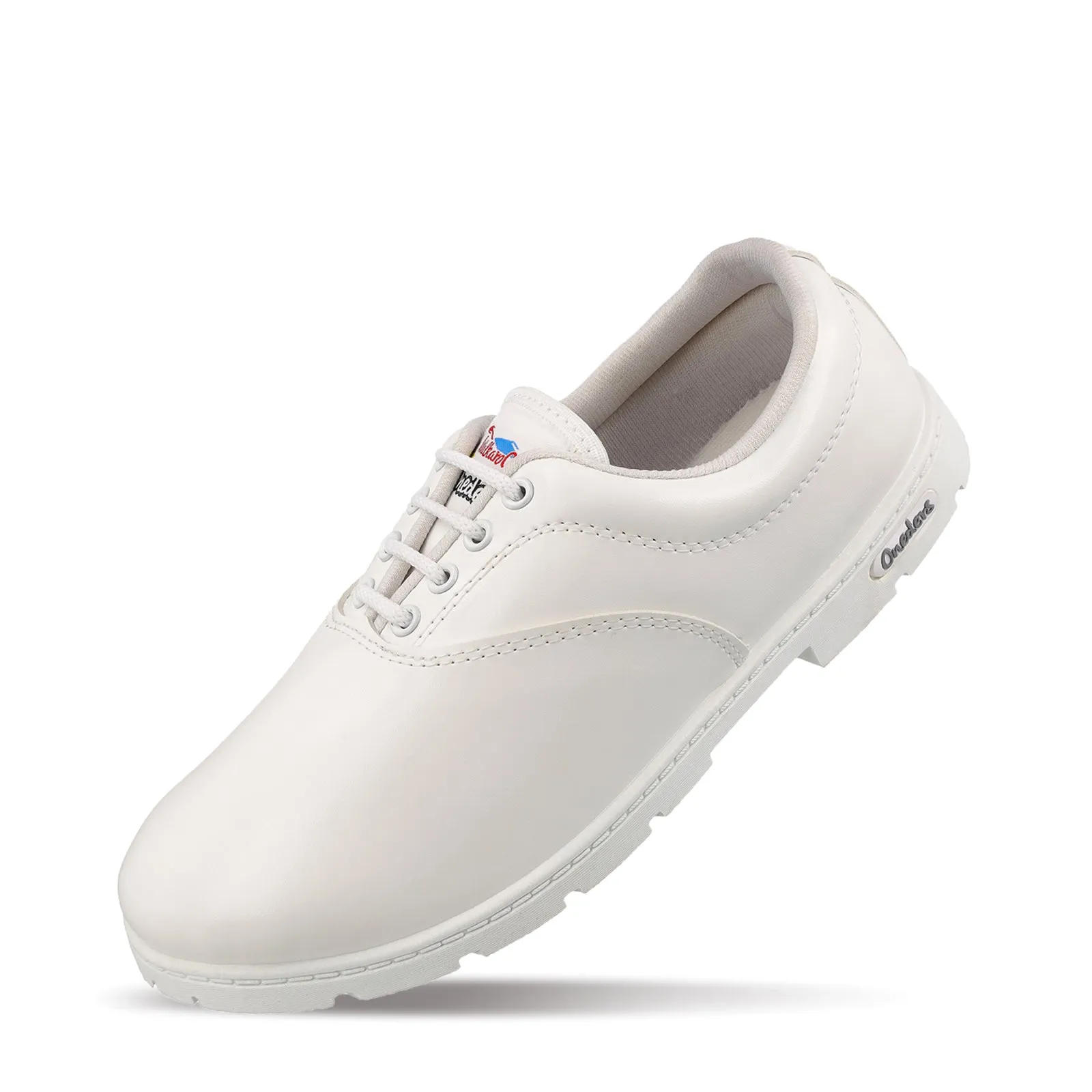 Walkaroo boys School Shoes - WV522 White