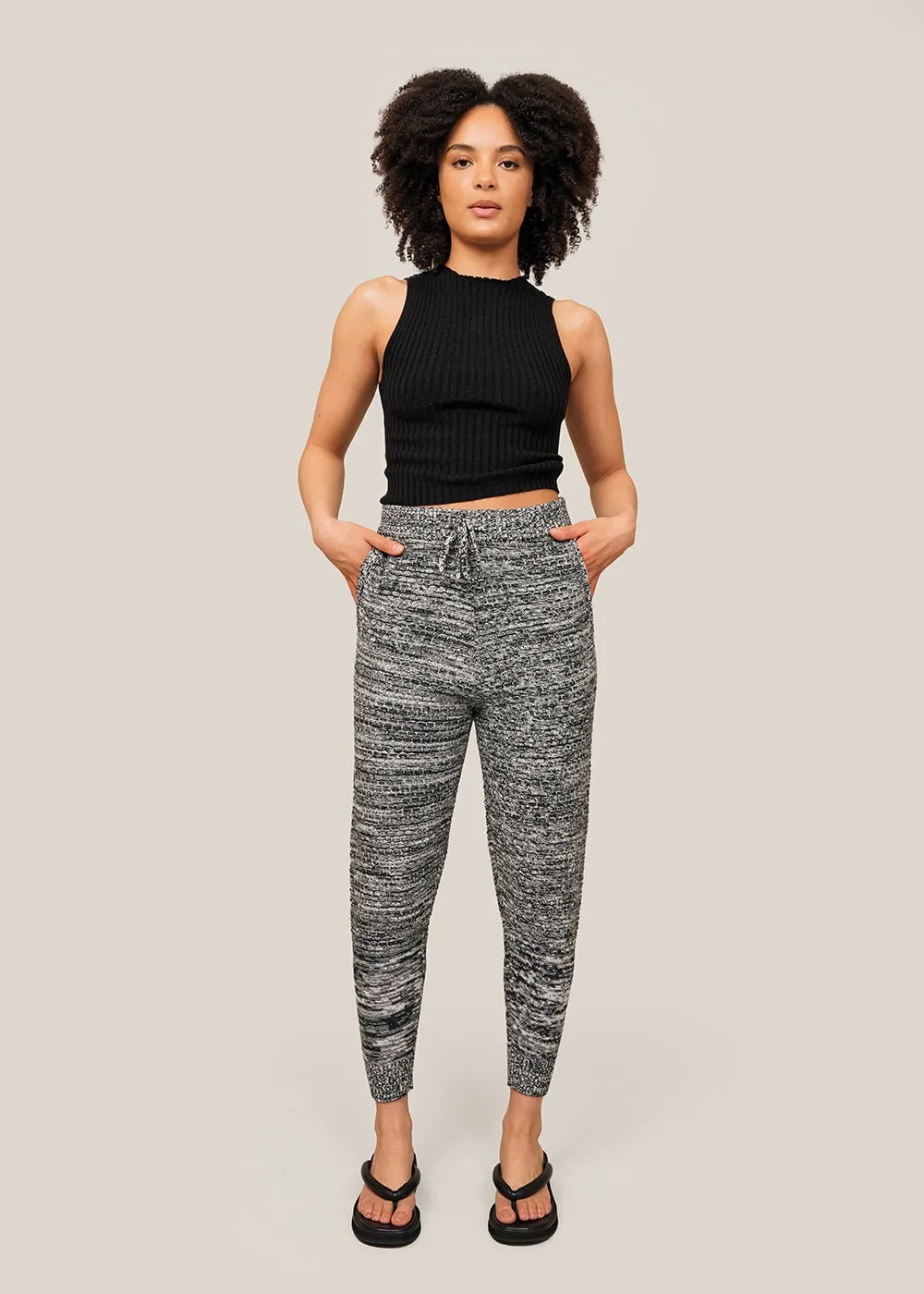 White Noise Space Suit Sweatpants