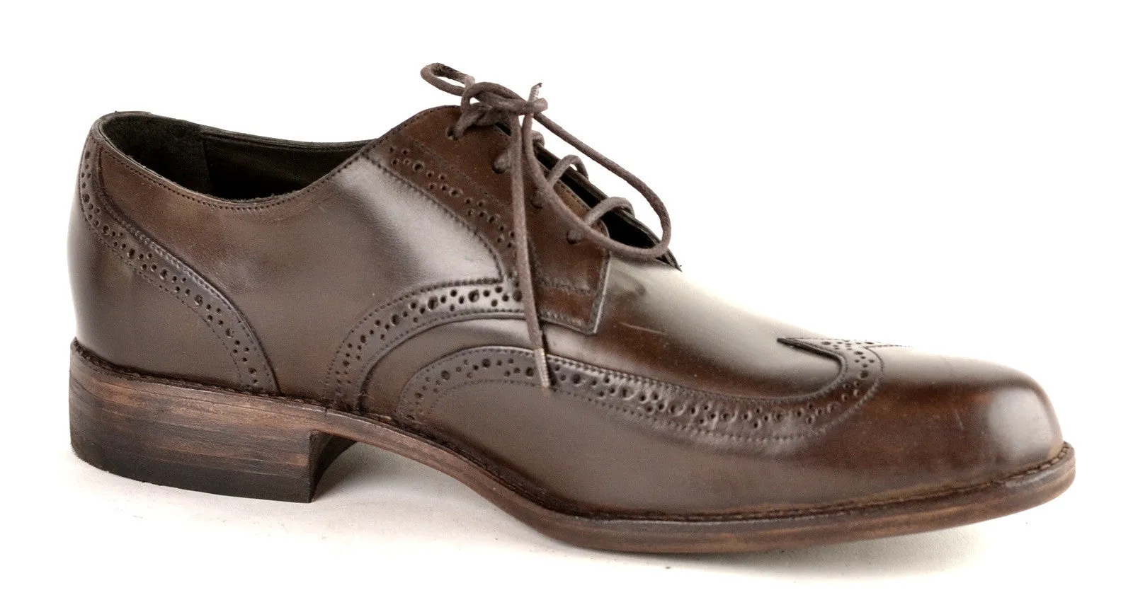 Wingtip Derby Brogue  |  Choc cordovan