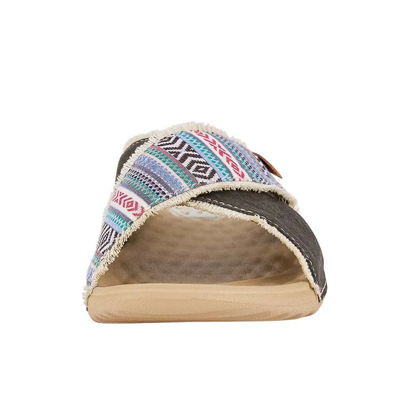 Women's Christi Slide in Navy Multi