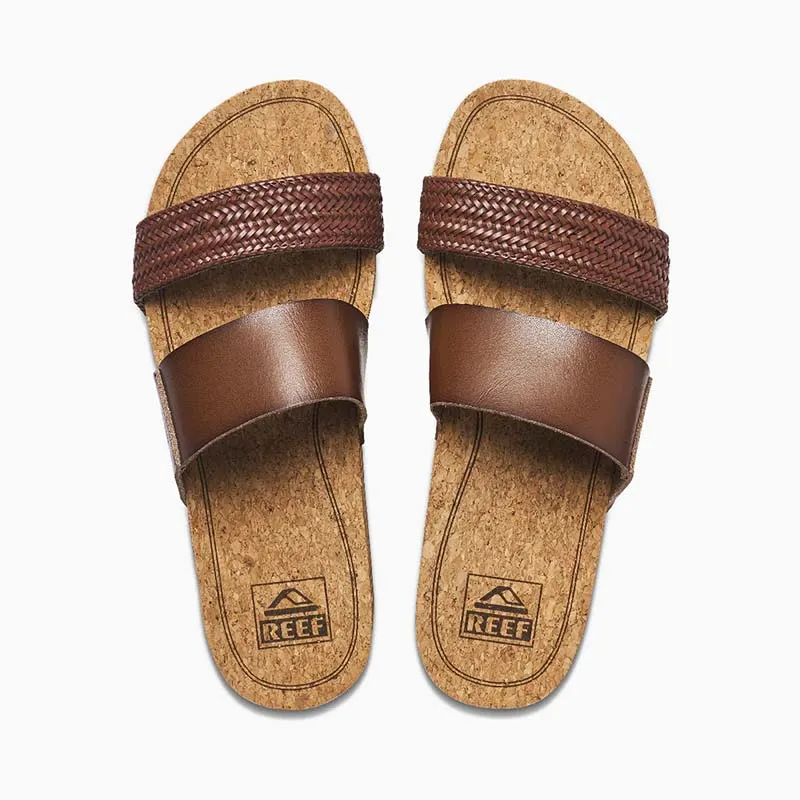 Women's Reef Cushion Vista Hi Sandals in Chocolate